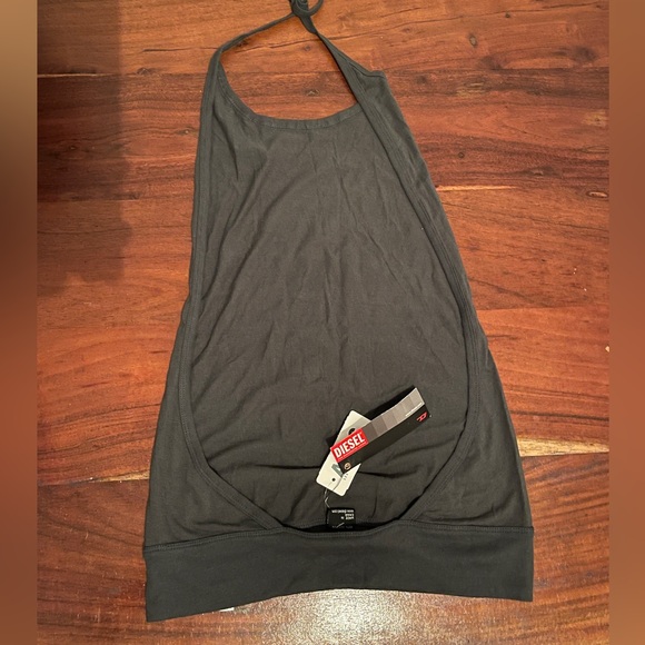 Diesel backless halter tank top - Picture 4 of 9